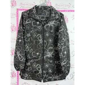 Women's Black and White Jacket